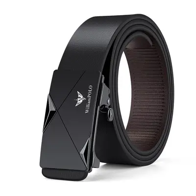 Emperor Paul Men's Genuine Leather Automatic Buckle Belt, Stylish and Versatile Business Belt, Premium Men's Belt Wholesale. - 7