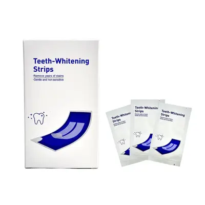 Teeth Whitening Strips, PAP 6% HP, nHAp Enamel Repair - 6