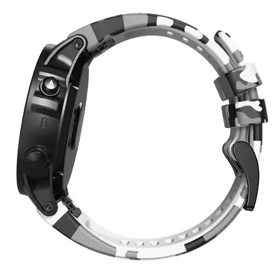 Quick-Release Silicone Band for Garmin Fenix 8 7X/6X, 22/26 mm - 3