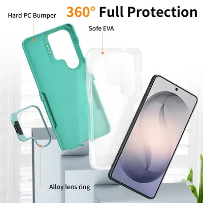 Samsung S26 Ultra Kılıf, Kamera Standlı, Darbe Önleyici