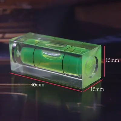 1000 pcs Mini Bubble Level, Cylindrical Spirit Vial for Photo Frame Installation