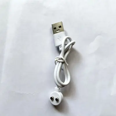 USB Manyetik Şarj Kablosu Düz Başlık 4-10mm Aralık Elektrikli Diş Fırçası Yüz Temizleme Cihazı Güçlü Manyetik Şarj Kablosu
