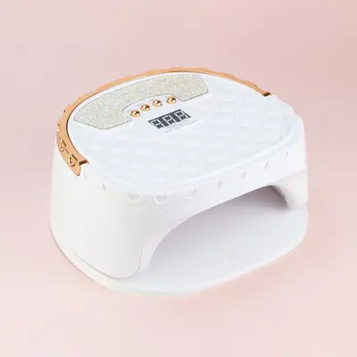 LED tırnak kurutma makinesi, UV ışık terapisi, hızlı kuruyan jel - 7