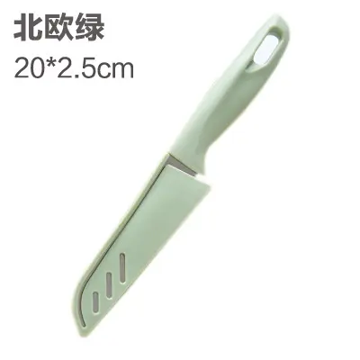 不锈钢水果刀家用水果削皮器厨房便携削皮刀切瓜刀果皮刨瓜果刀 - 8