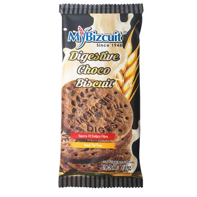 Malaysian McBike Whole Wheat Biscuits, 60g, Grape Malt and Cocoa Flavour - 7