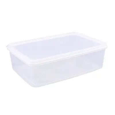 Lagerbehälter aus Kunststoff, Schutzbox, Aufbewahrungsbehälter, Lebensmittelbehälter, Kunststoffaufbewahrungsbehälter, Lebensmittelbox, Aufbewahrungsbehälter mit Verschluss.