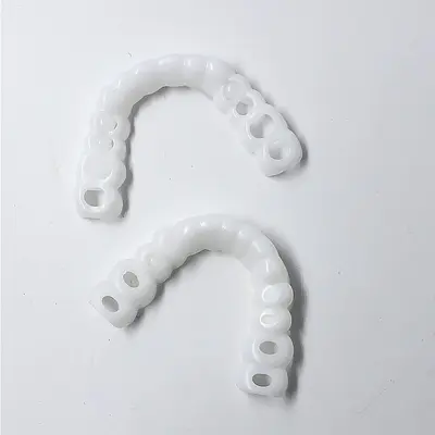 Gen 2 Silicone Realistic Dental Veneers, Upper and Lower, Whitening - 9
