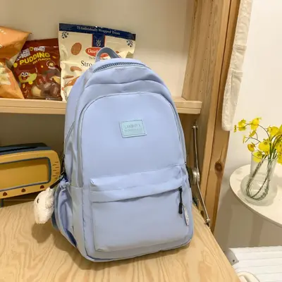 Mädchen-Schulrucksack Mittelschule großes Fassungsvermögen zwei Gurte - 10