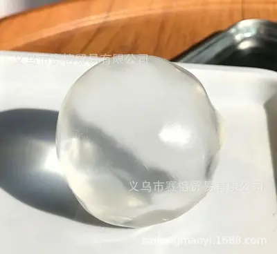Coconut Oil Moldable Transparent Stress Toy Squishy - 7