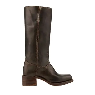Super High Heel Women's Long Boots, Retro, Plus Size, Model 4046