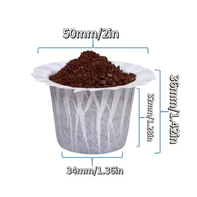 Einweg-Kaffeefilterbecher, K-Cup-kompatibel