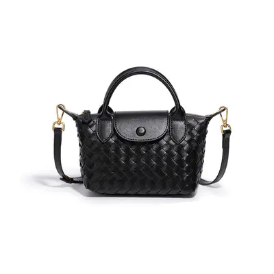 Handwoven Dumpling Bag, Single-Shoulder Crossbody Bag - 8
