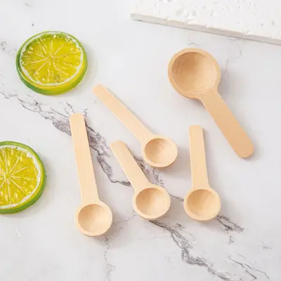 Mini lotus tahta kaşık, küçük tahta kaşık, çocuk küçük tahta kaşık, ilaç tozu kaşığı, tahta kaşık, karıştırma kaşığı, bal kaşığı, kahve çekirdeği ölçüm kaşığı