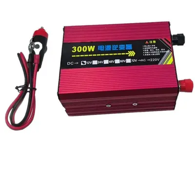 300W Akıllı İnvertör 12V/24V/48V/60V/72V'den 220V'a - 5