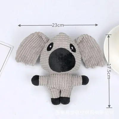 Dog toy with sound, indestructible, for large dogs
