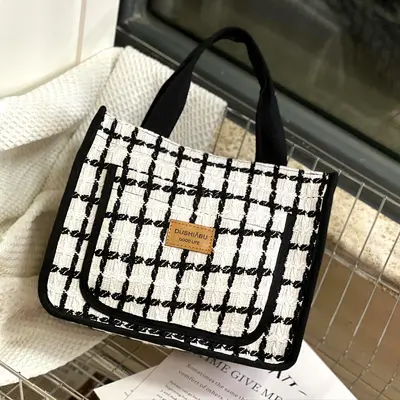 Thickened Korean-Style Lunch Bag, Portable Bento Bag - 8