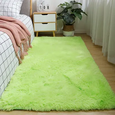Scandinavian Style Home Rug, Silk Wool Blend, for Living Room and Kids' Room - 13
