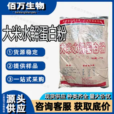 供应食品级发泡蛋白粉 水解大米蛋白 量大从优