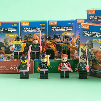 Delta yapı blokları sürpriz kutu minifigür seti