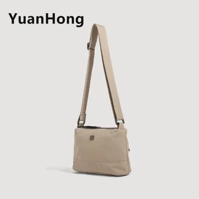 2025 New Japanese Style Large Capacity Daily Small Square Bag Daily Solid Color Simple Luxury Crossbody Bag