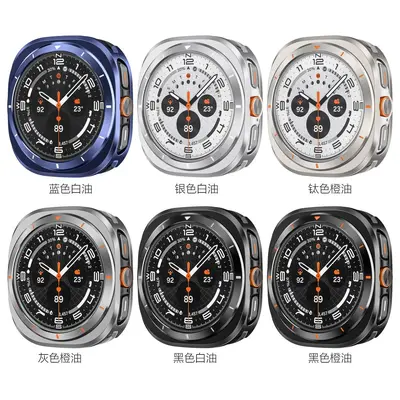 Защитный чехол для смарт-часов Samsung Watch87Ultra 47MM оригинальный металлический чехол, устойчивый к ударам при падении, оптовая продажа для трансграничной торговли