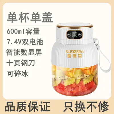 Portable large capacity electric juicer with ice crusher - 7