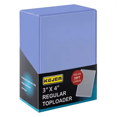 35pt Clear PVC Hard Card Sleeve for Collectible Cards
