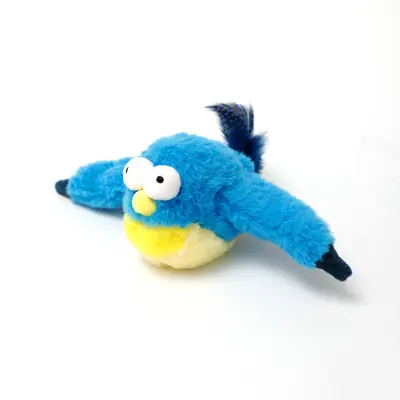 Plush Cat Toy with Electric Fish Tail, Sound and Swatting Action - 10