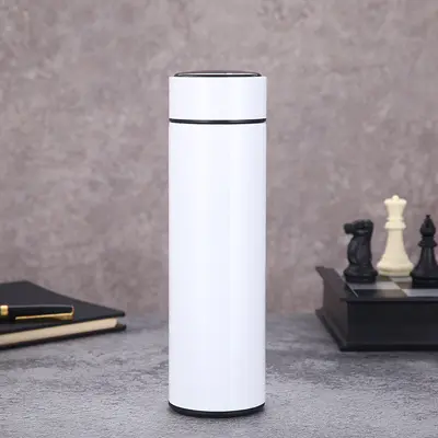 Smart Insulated Cup with Digital Temperature Display, 304 Stainless Steel - 10