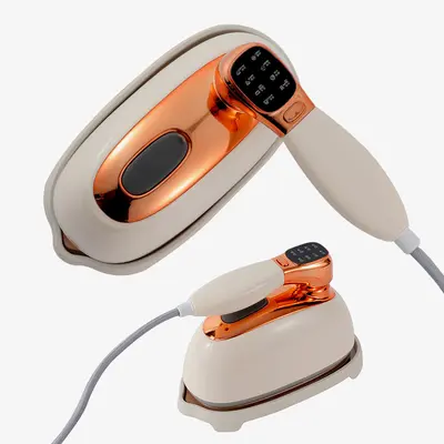 Tragbarer Dampfglätter mit digitaler Anzeige und Rotation