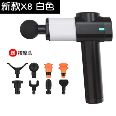 跨境触屏智能电动筋膜枪变速震动筋膜枪健身肌肉放松按摩器筋膜枪 - 10