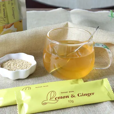 Lemon Ginger Tea Instant Granules - 5
