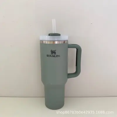 Stanley 2. nesil 40 oz saplı araba bardağı, 304 paslanmaz çelik, termos - 9