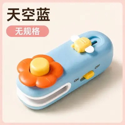 Original Mini Flower Hand Press Sealing Machine Household Small Heat Sealer Food Bag Magnetic Kitchen Food Storage Tool - 7