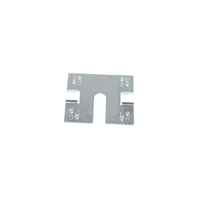 Solar Panel Grounding Plate, Double Spike Gasket, Stainless Steel - 11