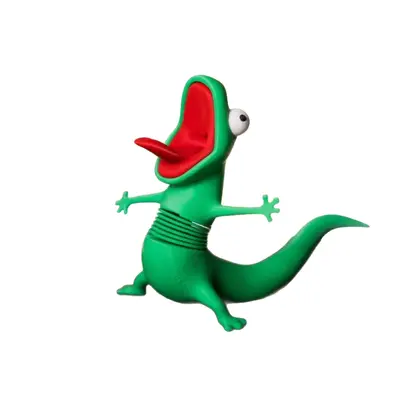 Lizard Meme Wiggling Spring Fidget Lizard Desk Figurine - 6