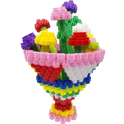Hexagonal Building Blocks, DIY Educational Toy for Ages 3-6 - 6