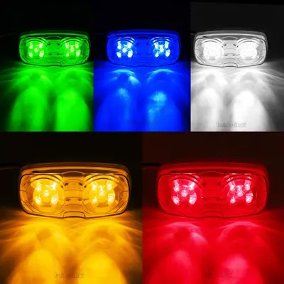 LED kamyon yan lambası RO model, çift yuvarlak