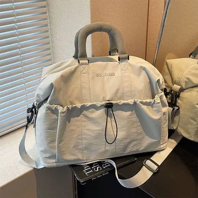 Trolley-Reisetasche, erweiterbar, Nass-Trockentrennung - 1