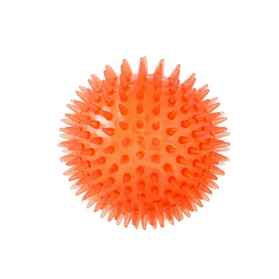 Squeaky Spiked Ball Dog Toy for Large and Small Dogs - 8