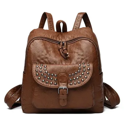 Women's Double-Strap Casual Backpack, Japanese-Korean Style - 3