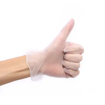 Einweg-PVC-Handschuhe für Haushaltsreinigung und Geschirrspülen