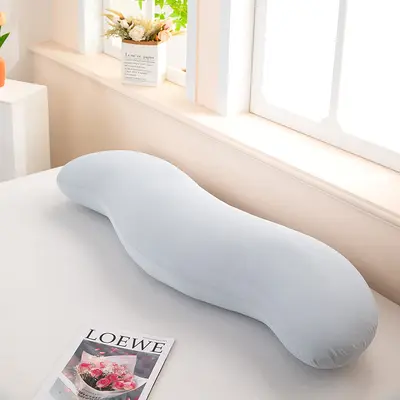 Long Body Pillow for Leg Support, Side Sleeping and Pregnancy - 8