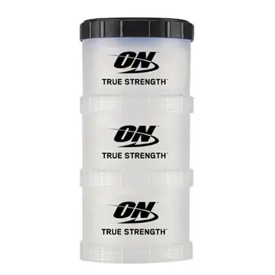 Optimon Multi-Layer Powder Box, Portable Supplement Storage Container - 10
