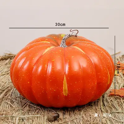Artificial Pumpkin Model for Halloween and Harvest Festival Decoration - 10