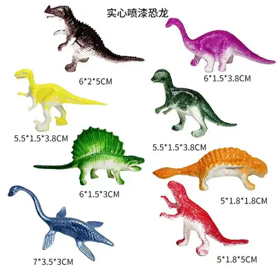 Small Simulation Dinosaur Models, T-Rex and Pterosaur, Children's Toy - 8