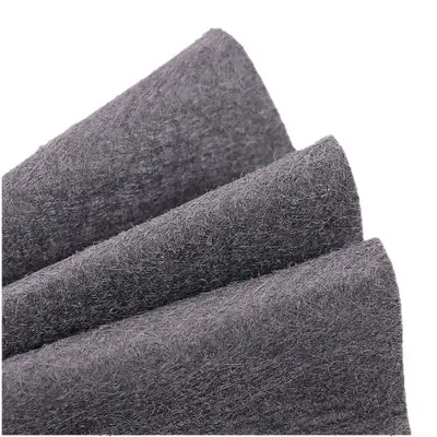 Gray Microfiber Car Wash Towel, Streak-Free Glass Cleaning Cloth