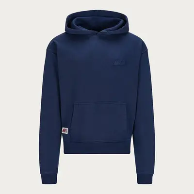 Oversize-Hoodie mit Reißverschluss, Buchstabenstickerei, Herren