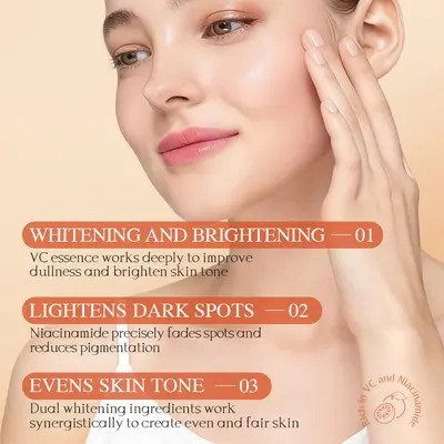 Cross-border stock VC Niacinamide brightening essence KORMESIC Essence gentle moisturizing wholesale - 5