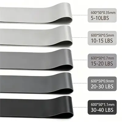Women's Yoga Resistance Loop Band for Strength and Leg Training - 3